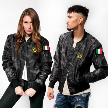 Italien Camo Bomber Jacket