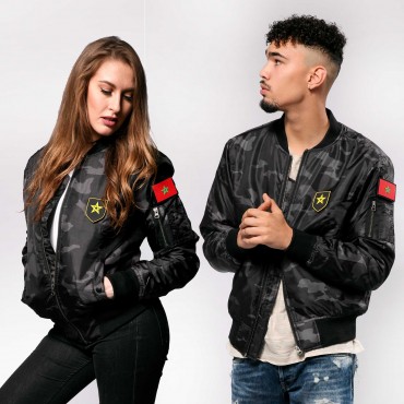 Marokko Camo Bomber Jacket