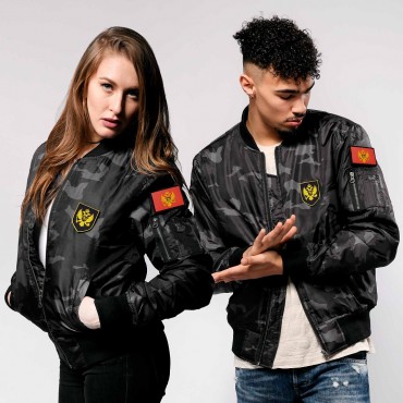 Montenegro Camo Bomber Jacket