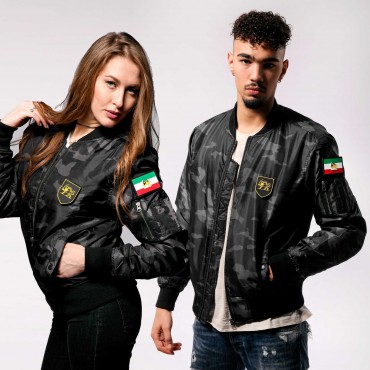 Persische Camo Bomber Jacket