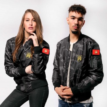 Tamil Eelam Camo Bomber Jacket