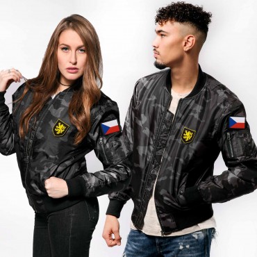 Tschechien Camo Bomber Jacket
