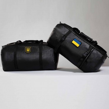 Ukraine Sport Bag Black